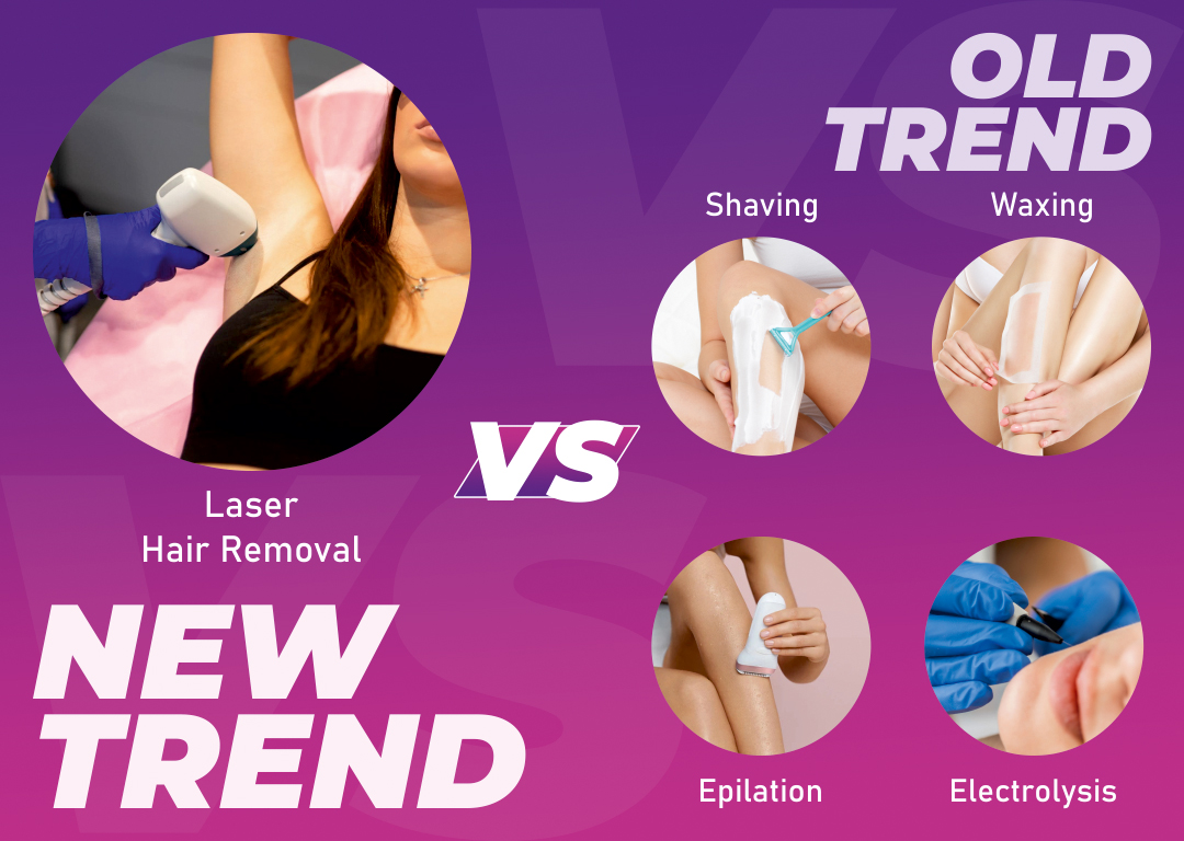 Laser Hair Removal vs. Traditional Hair Removal Methods